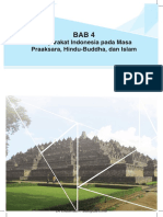 Bab 4 Masyarakat Indonesia Pada Masa Praaksara, Hindu-Buddha, Dan Islam PDF