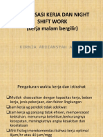 Organisasi Kerja Night Shift Work PDF
