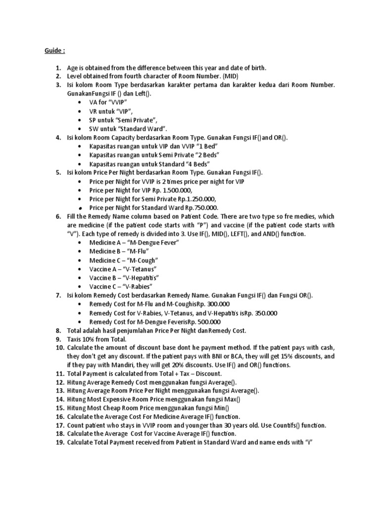 A StepbyStep Guide for Calculating Hospital Room Rates, Patient Costs
