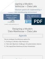 Designing A Modern Data Warehouse + Data Lake