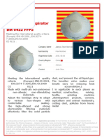 DM 0422 FFP2 Particulate Respirator