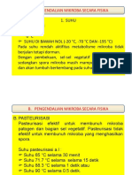 Pertemuan Xiv Pengend. Mikroba Secara Fisika PDF