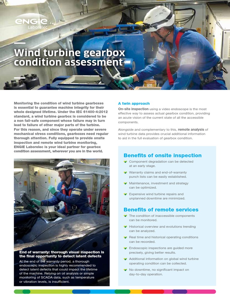 Wind Turbine Gearbox Condition Assessment: Benefits of Onsite ...