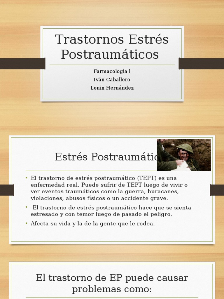 Trastornos Estrés Postraumáticos | PDF | Trastorno de estrés ...