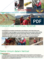 Materi Dasar Vertical Rescue1