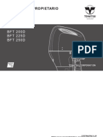 Tohatsu Outboard Manual de Usuario BF200, BF225, BF250