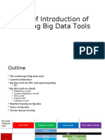 A Brief Introduction of Existing Big Data Tools