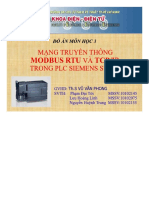 Mạng truyền thông Modbus RTU và TCP - IP trong PLC Siemens S7-200 PDF