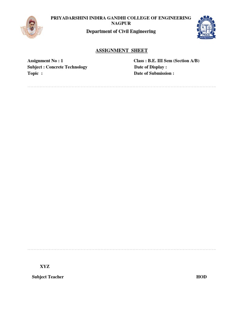 B E Assignments | PDF