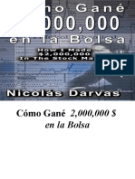 Como Gane 2 Millones en La Bolsa - Nicolas Darvas