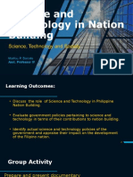 Science and Technology in Nation Building (Autosaved)