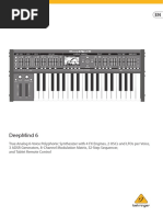 User Manual: Deepmind 6