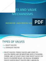 Meng422 Valves and Valve Mechanisms 1 Fall 2017