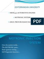 Motronic Injection System