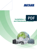 Installation, Operation and Maintenance Manual