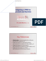 Designing A PMO To Succeed and Survive: Key References