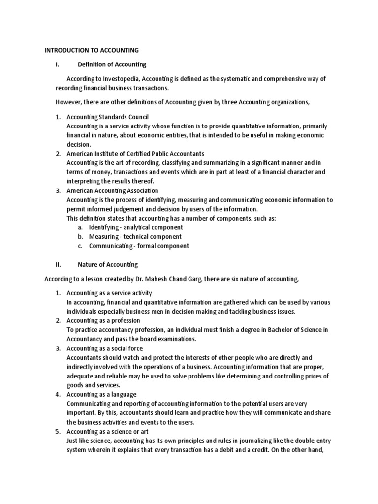 Intro to Accounting Basics | PDF | Bookkeeping | Accounting