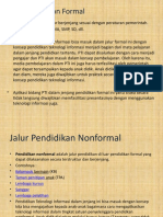 Pendidikan Formal Nonformal dan Informal