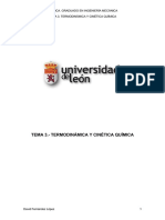 TEMA 3. - Termodinámica y Cinética Química PDF