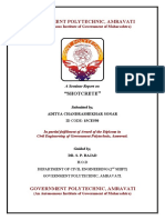 Government Polytechnic, Amravati: "Shotcrete"