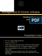 Management of Chronic Urticaria: Identifying Triggers and Treating Symptoms