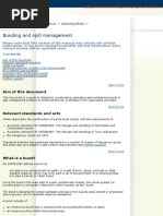 Bunding and Spill Management - NSW EPA