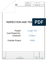 Lough Talt Inspection and Test Plan