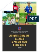 Laporan Kejohanan Balapan Dan Padang MSSDKP 2019