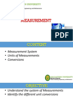 Measurement: Far Eastern University
