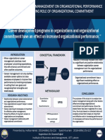 Career Development Programs in Organizations and Organizational Commitment Have An Effect On Increased Organizational Performance.