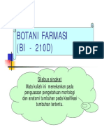 Botani Farmasi PDF
