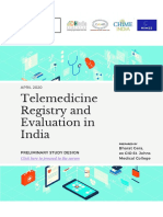 Telemedicine Registry and Evaluation in India - Bharat Gera