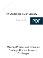 Challenges Faced by HR in 21st Century