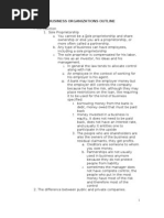 BusOrgs - Chasalow - Outline + Flowcharts