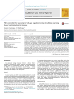 (2016) PID Controller For Automatic Voltage Regulator Using Teaching-Learning Based Optimization Technique