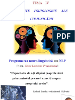 Programarea neuro-lingvistică 