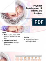 Physical Development of Infants and Toddlers