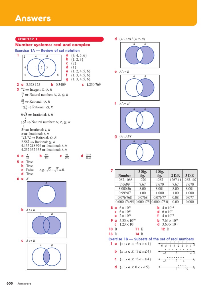 Understanding Number Systems and Sets | PDF | Rational Number ...