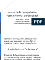 Forma Normal Greybach