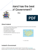 Alex-Why Iceland Has The Best Form of Government 1