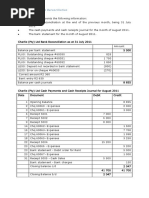 Worksheet For Bank Reconciliation - 8 PDF