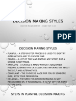 Decision Making Styles PPT.pptx