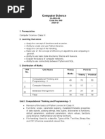 Computer Science: I II III