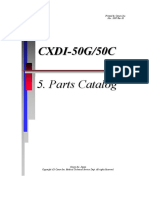 CXDI 50G-C Parts List