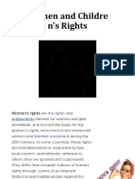 Women's and Children's Rights Guide