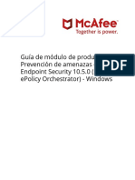 Guia de Modulo de Producto Prevencion de Amenazas de Mcafee Endpoint Security 10.5.0 (Mcafee Epolicy Orchestrat 4-3-2020 PDF