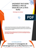 Prix D'un Déménagement Rive-Nord: Comparez 5 Soumissions