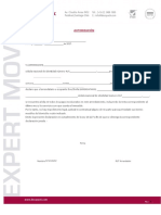 Modelo Carta Autorizacion Del Propietario para Salvoconducto ESP