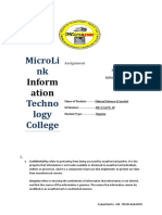 Microli NK: Inform Ation