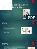 Etica Segun Augusto Salazar Bondy